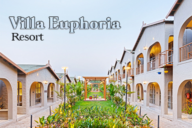 VILLA EUPHORIA || 01NIGHT - 2DAY'S || STAY + BREAKFAST, DINNER + SOU TICKETS + E - RICKSHAW